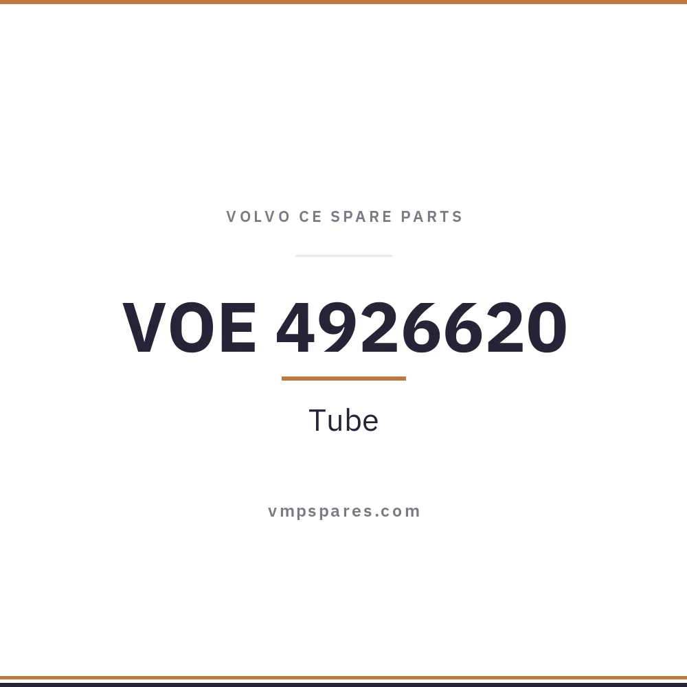 VOE 4926620 – Tube
