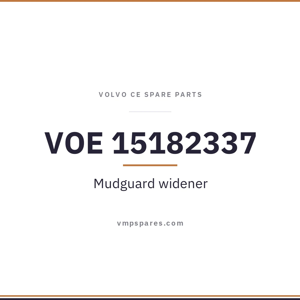 VOE 15182337 – Mudguard widener