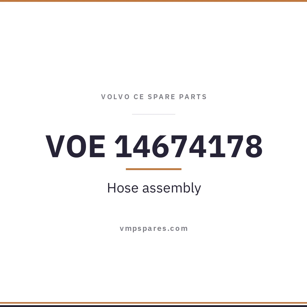 VOE 14674178 – Hose assembly