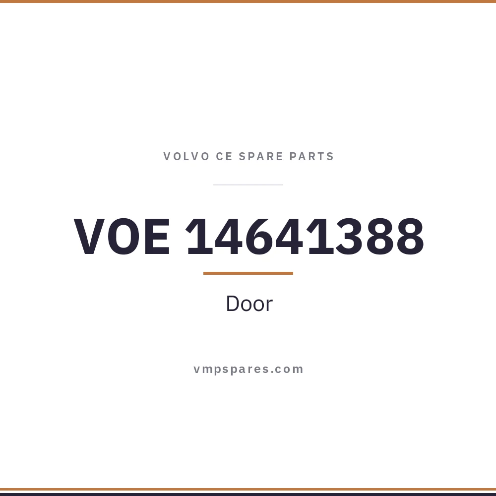VOE 14641388 – Door