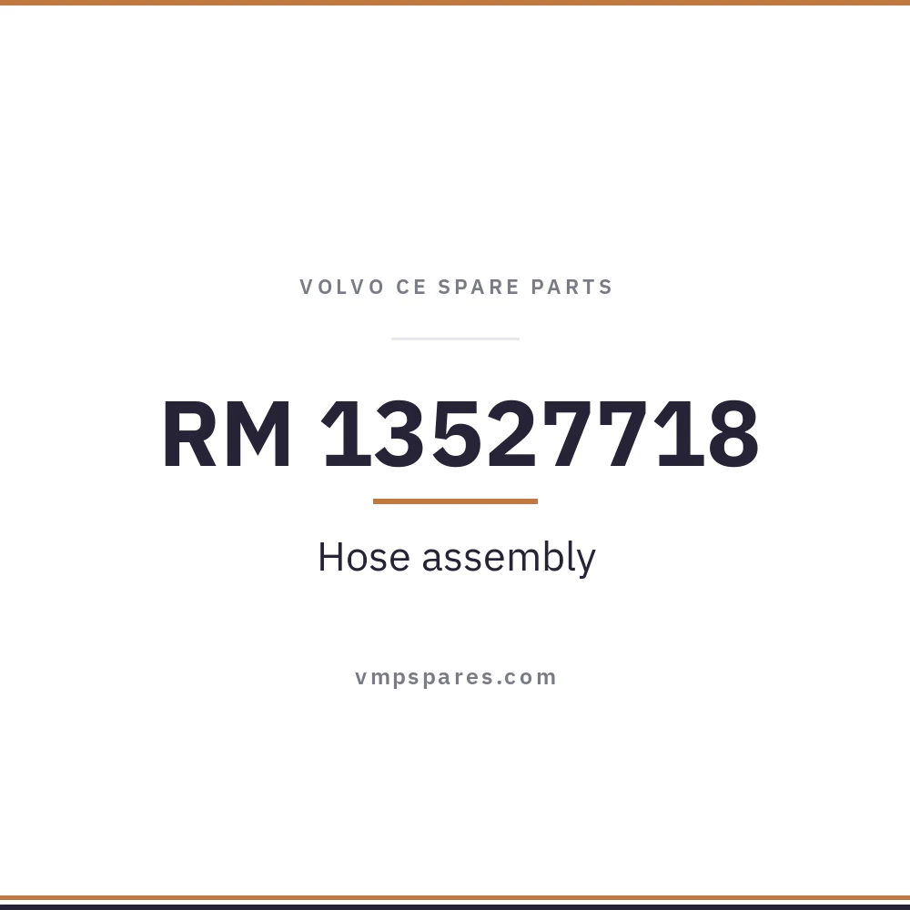 RM 13527718 – Hose assembly