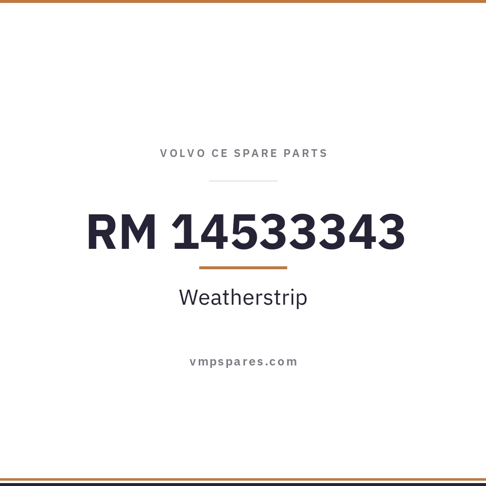 RM 14533343 – Weatherstrip