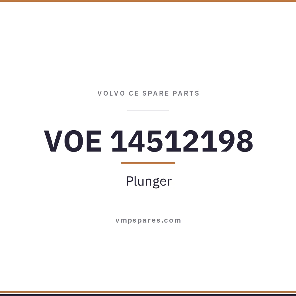 VOE 14512198 – Plunger