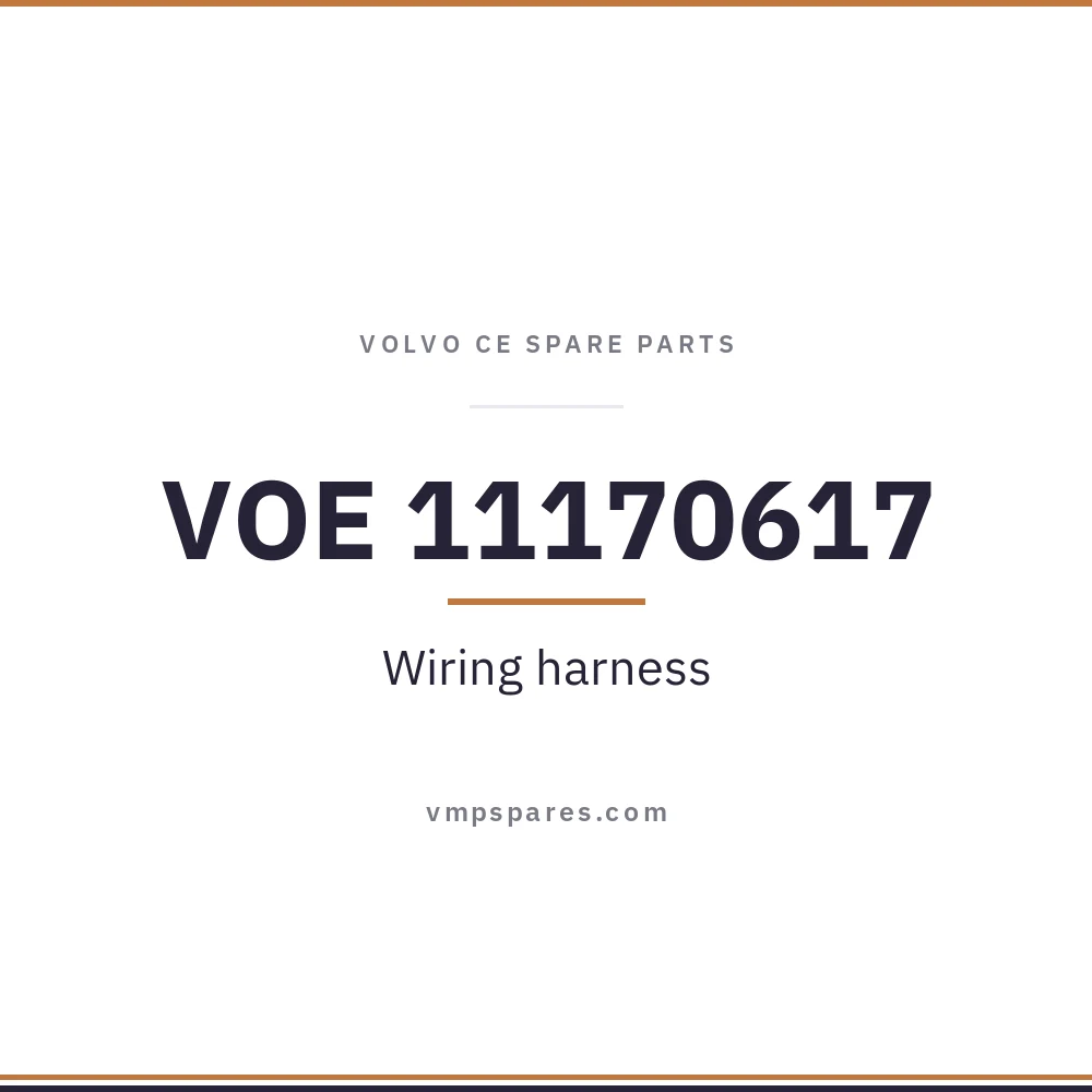 VOE 11170617 – Wiring harness