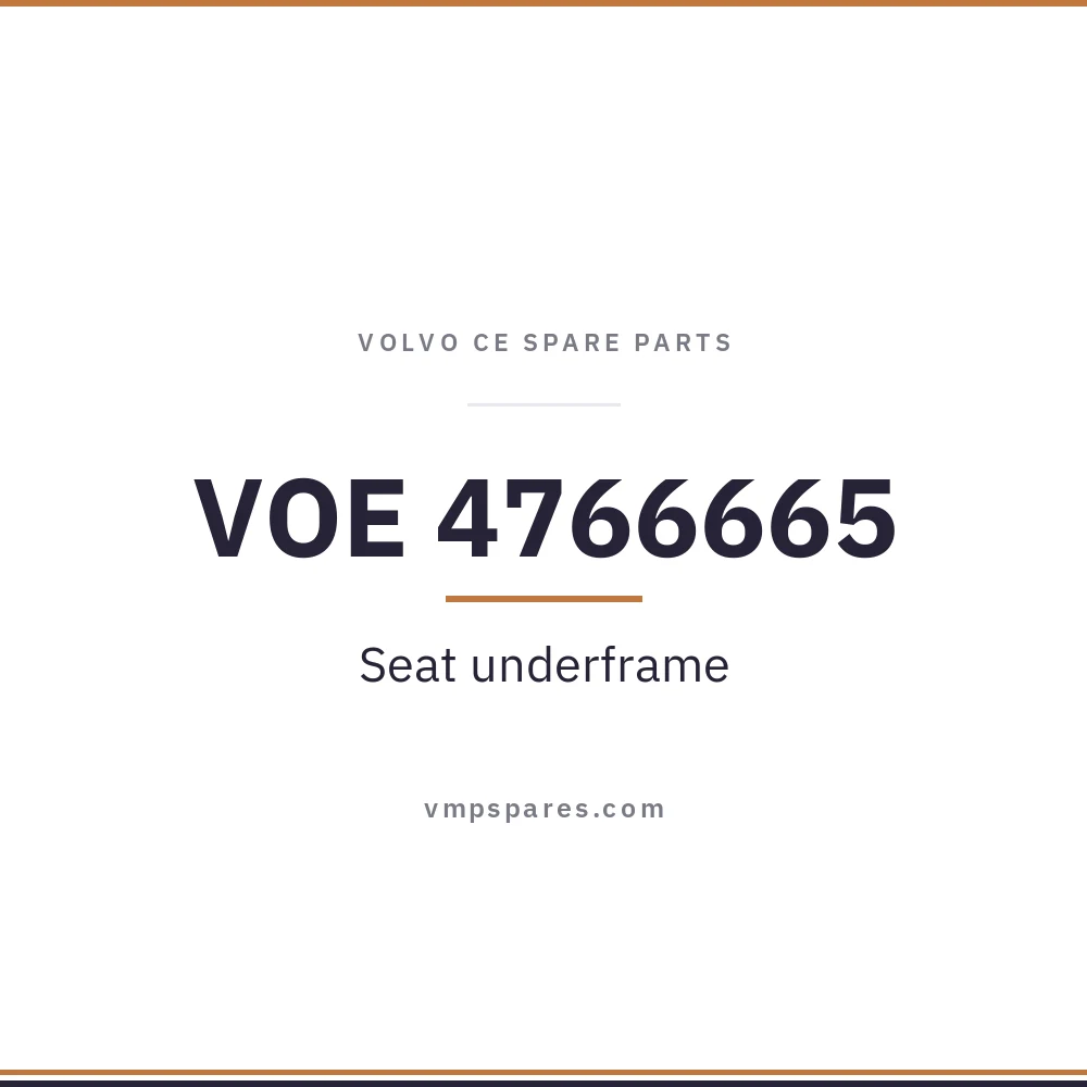 VOE 4766665 – Seat underframe