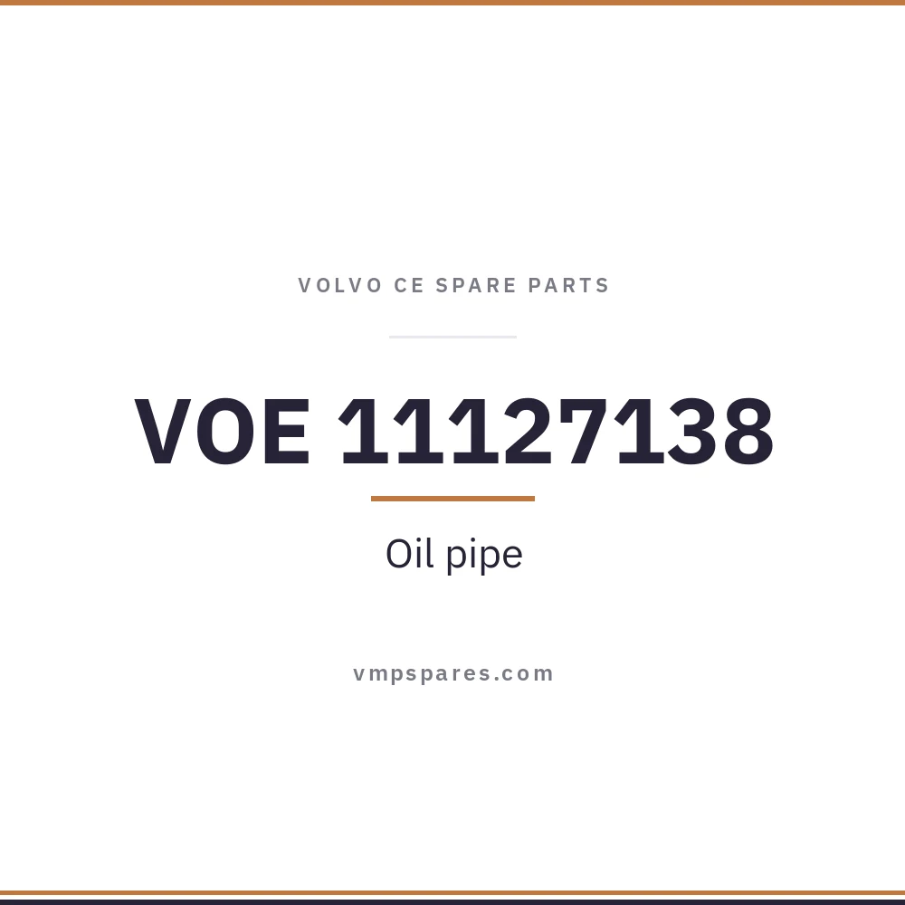 VOE 11127138 – Oil pipe