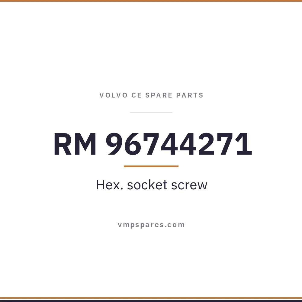 RM 96744271 – Hex. socket screw