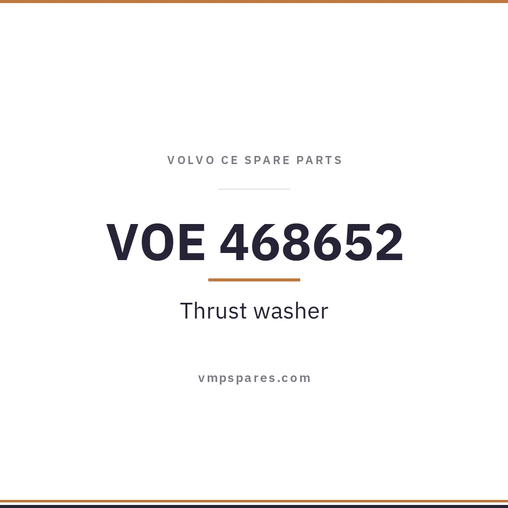 VOE 468652 – Thrust washer