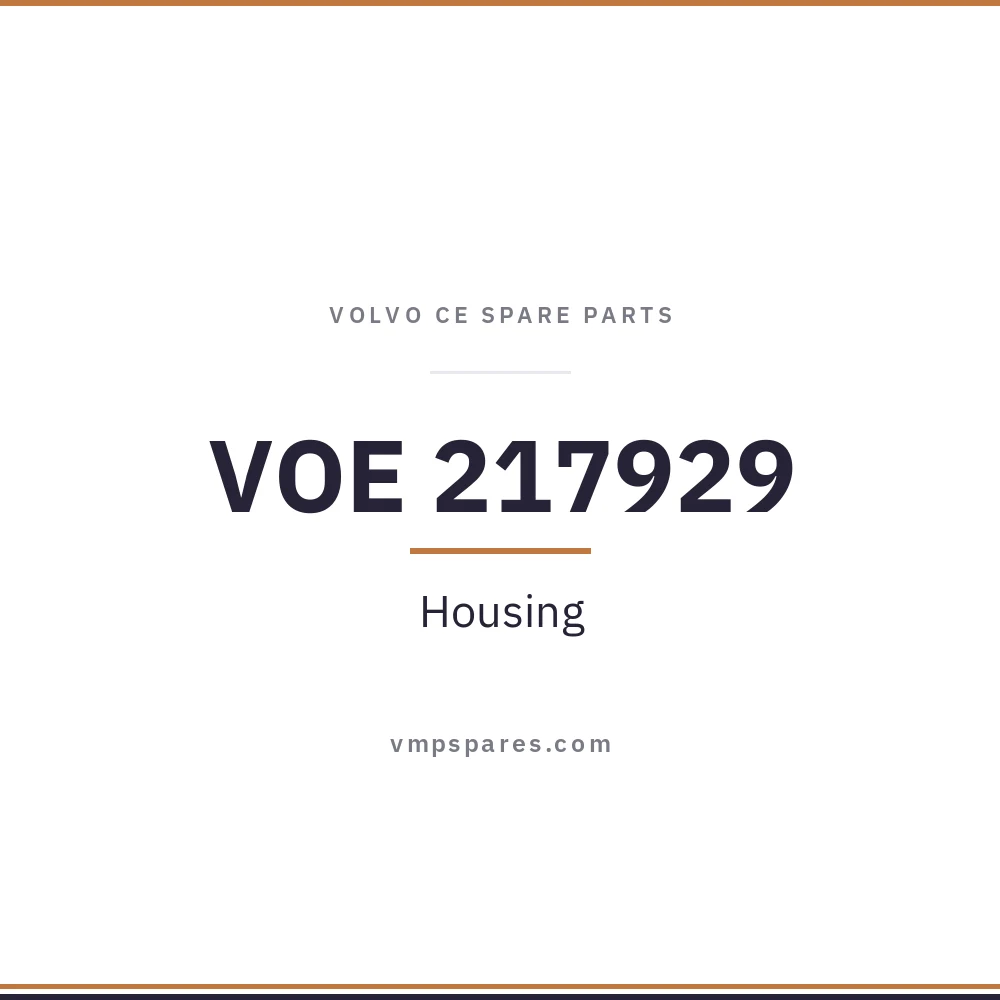VOE 217929 – Housing