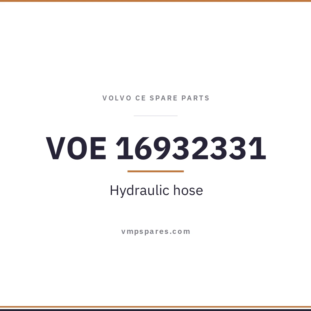 VOE 16932331 – Hydraulic hose