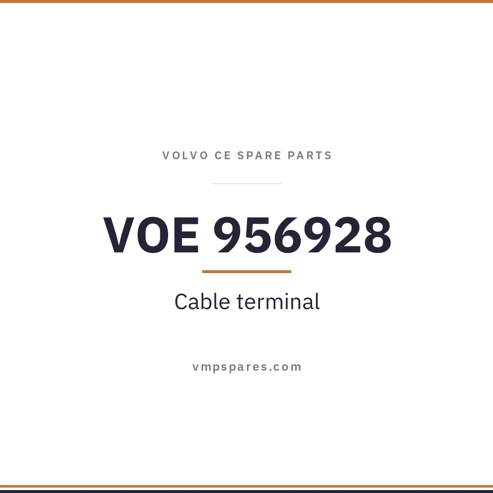 VOE 956928 – Cable terminal