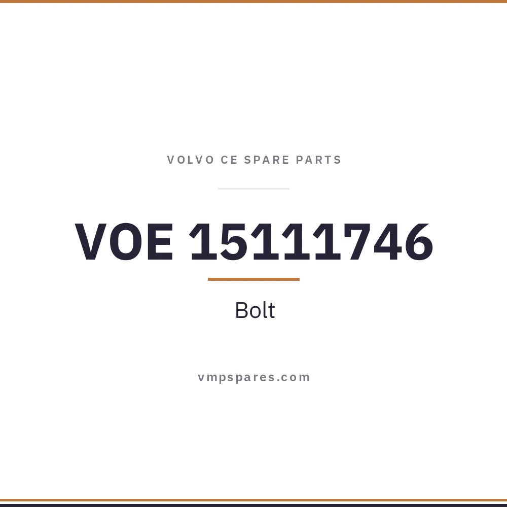 VOE 15111746 – Bolt