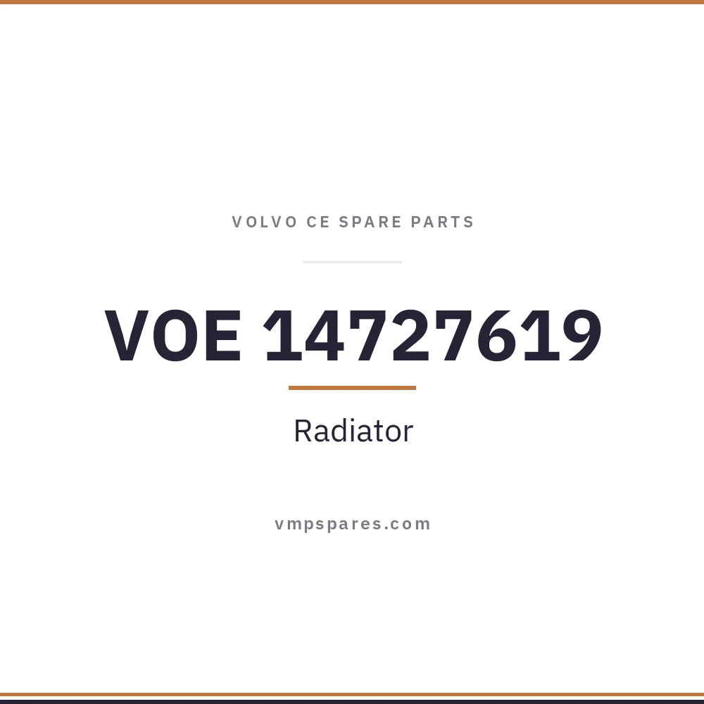 VOE 14727619 – Radiator