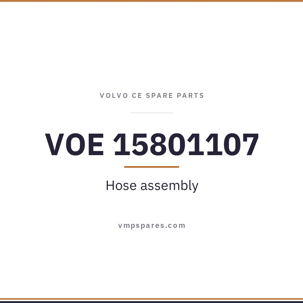 VOE 15801107 – Hose assembly