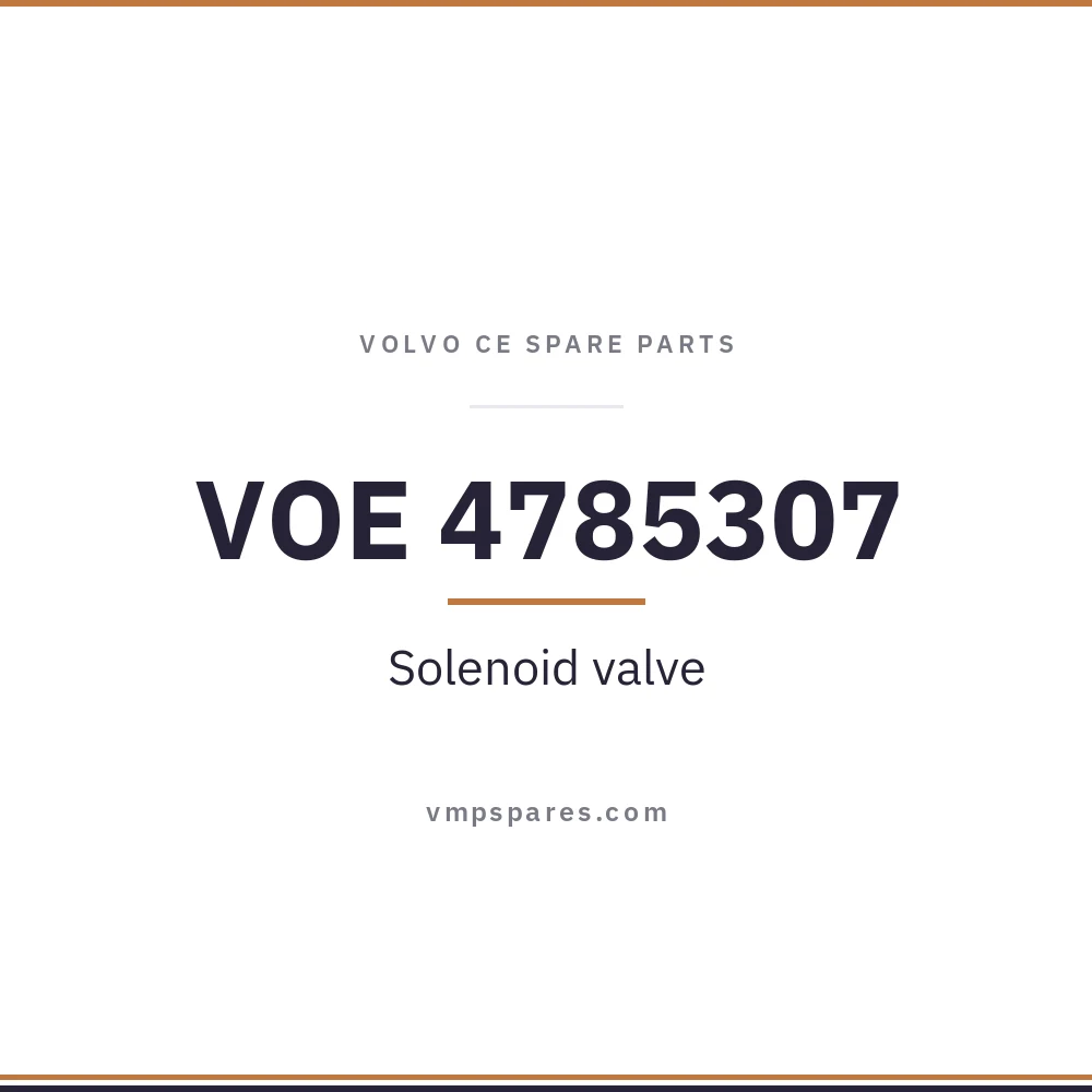 VOE 4785307 – Solenoid valve