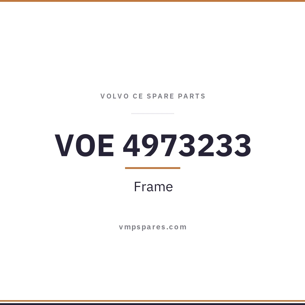 VOE 4973233 – Frame