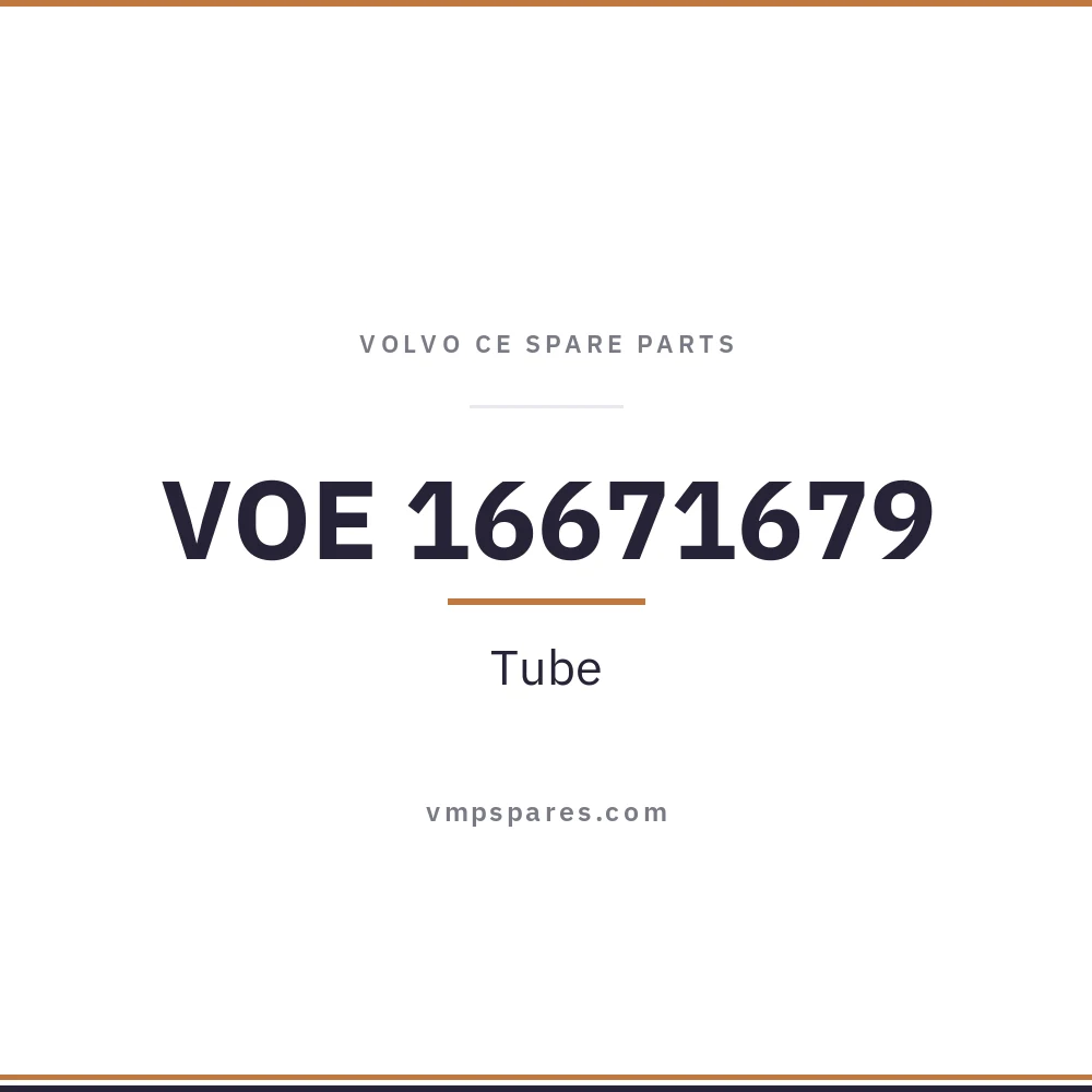 VOE 16671679 – Tube