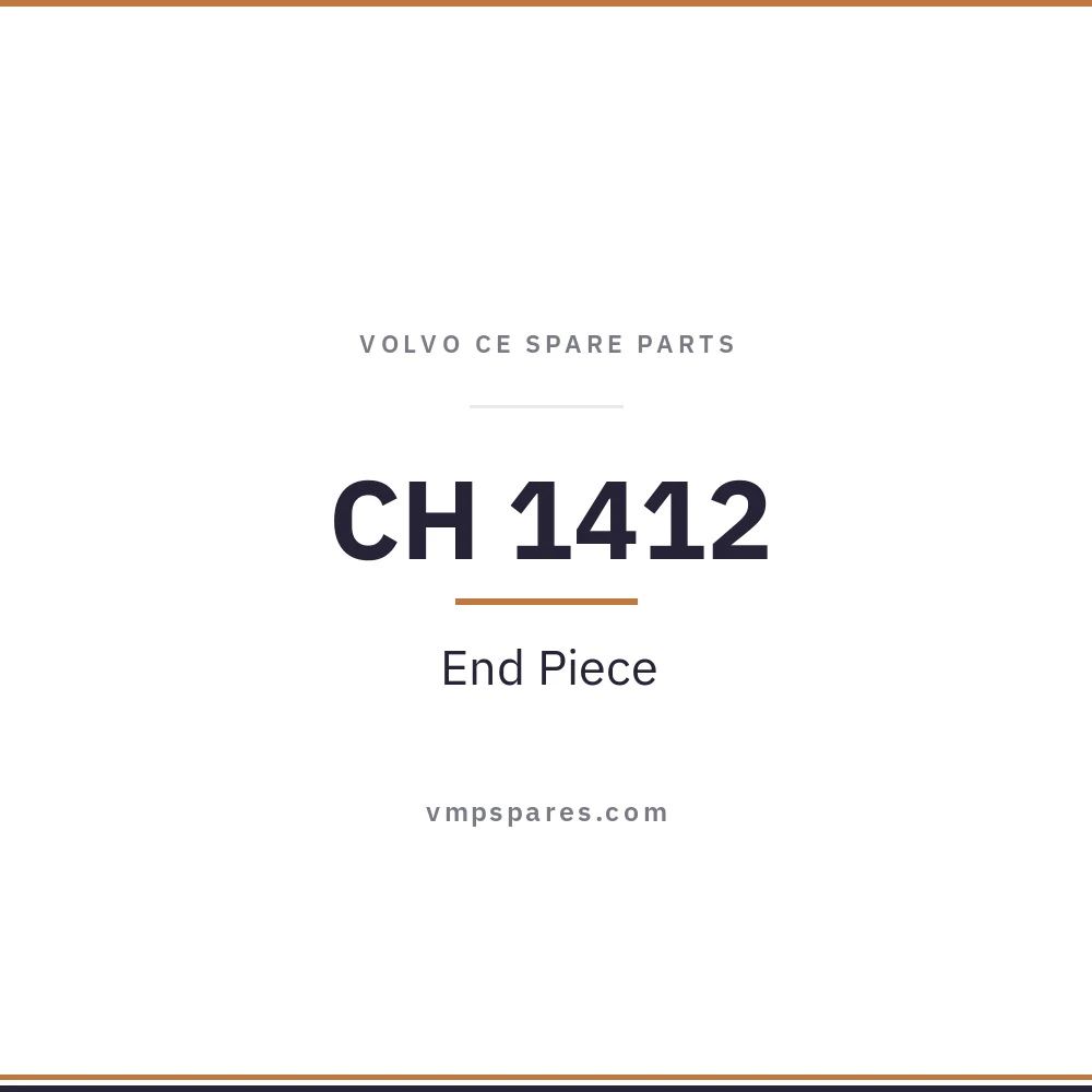CH 1412 – End Piece