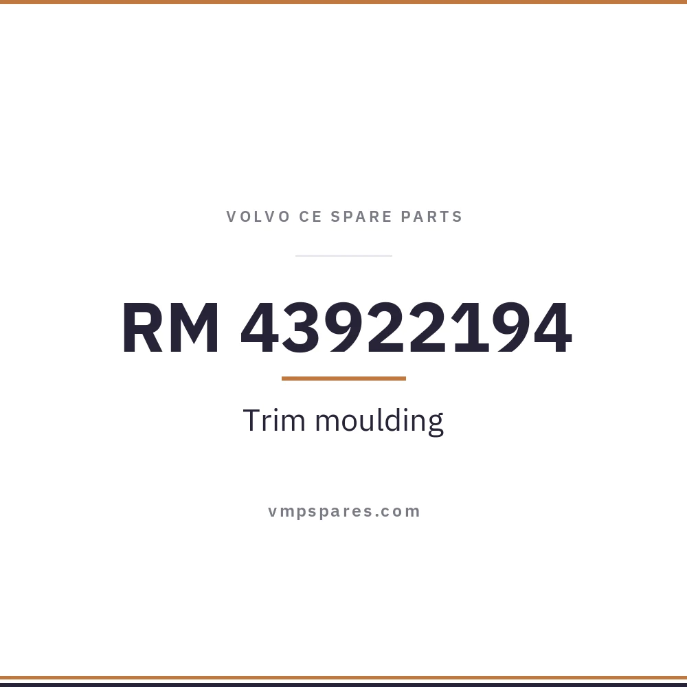 RM 43922194 – Trim moulding