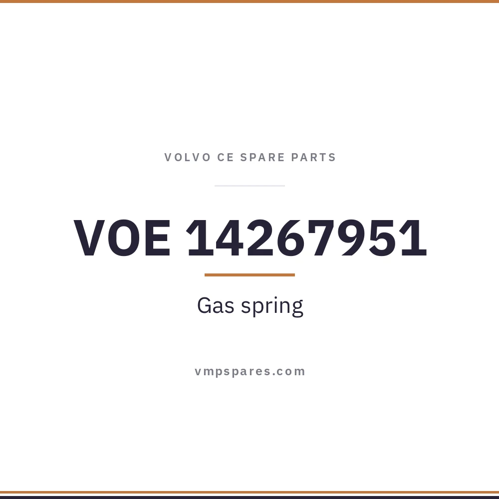 VOE 14267951 – Gas spring