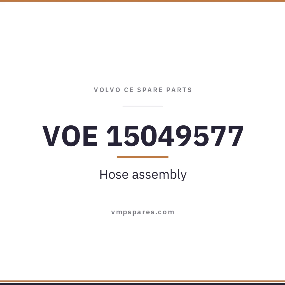 VOE 15049577 – Hose assembly