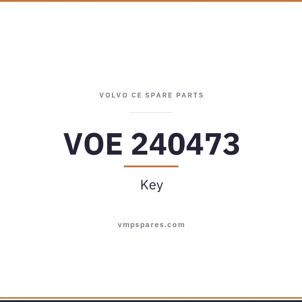 VOE 240473 – Key