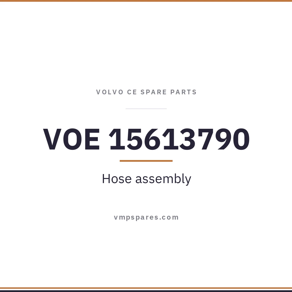 VOE 15613790 – Hose assembly
