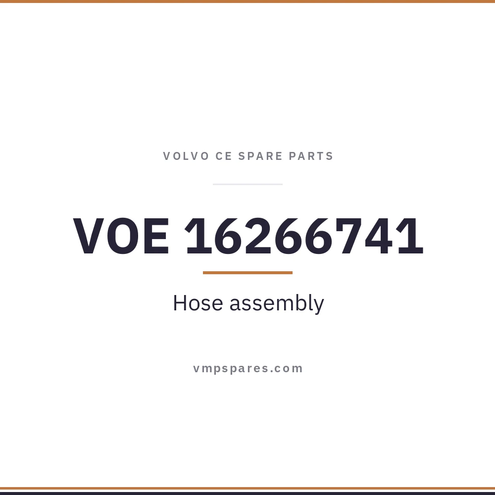 VOE 16266741 – Hose assembly