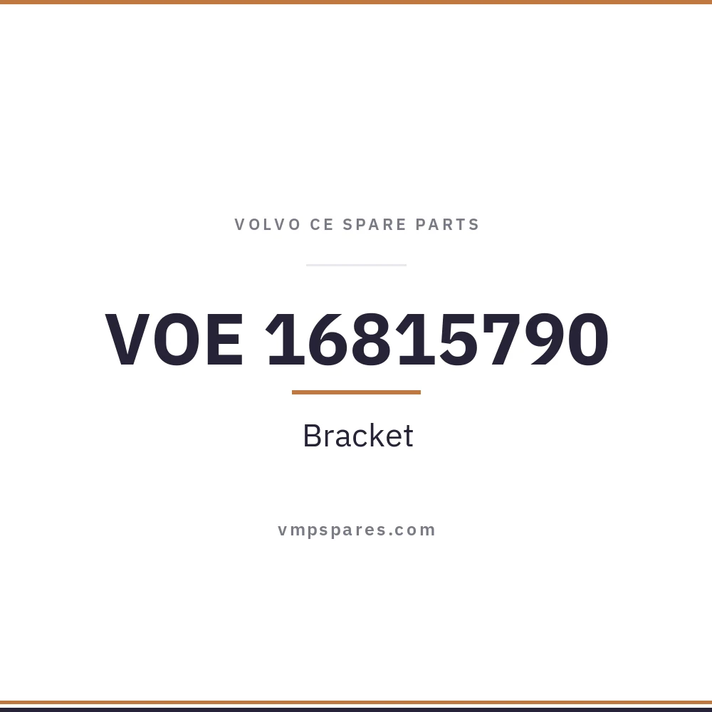 VOE 16815790 – Bracket