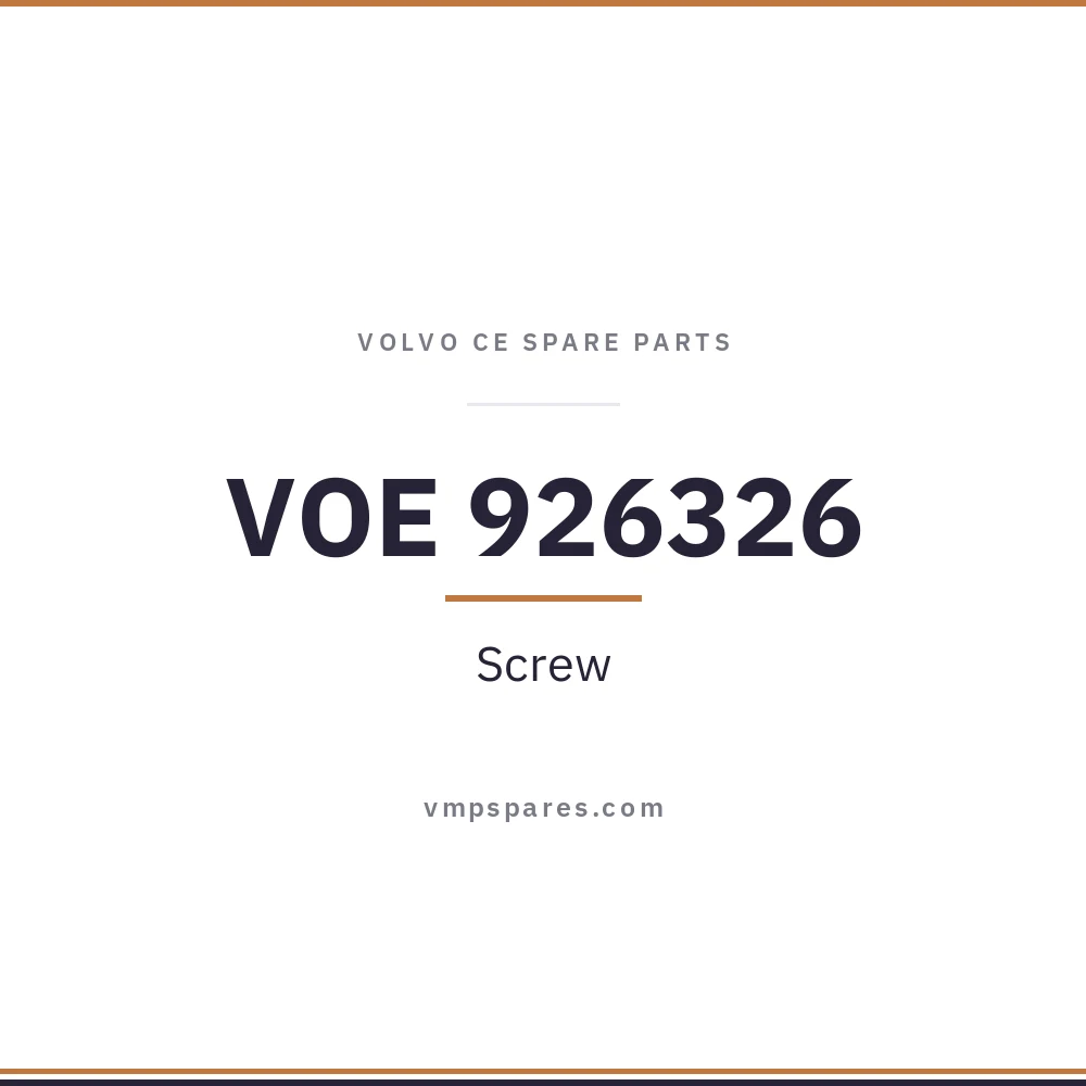 VOE 926326 – Screw