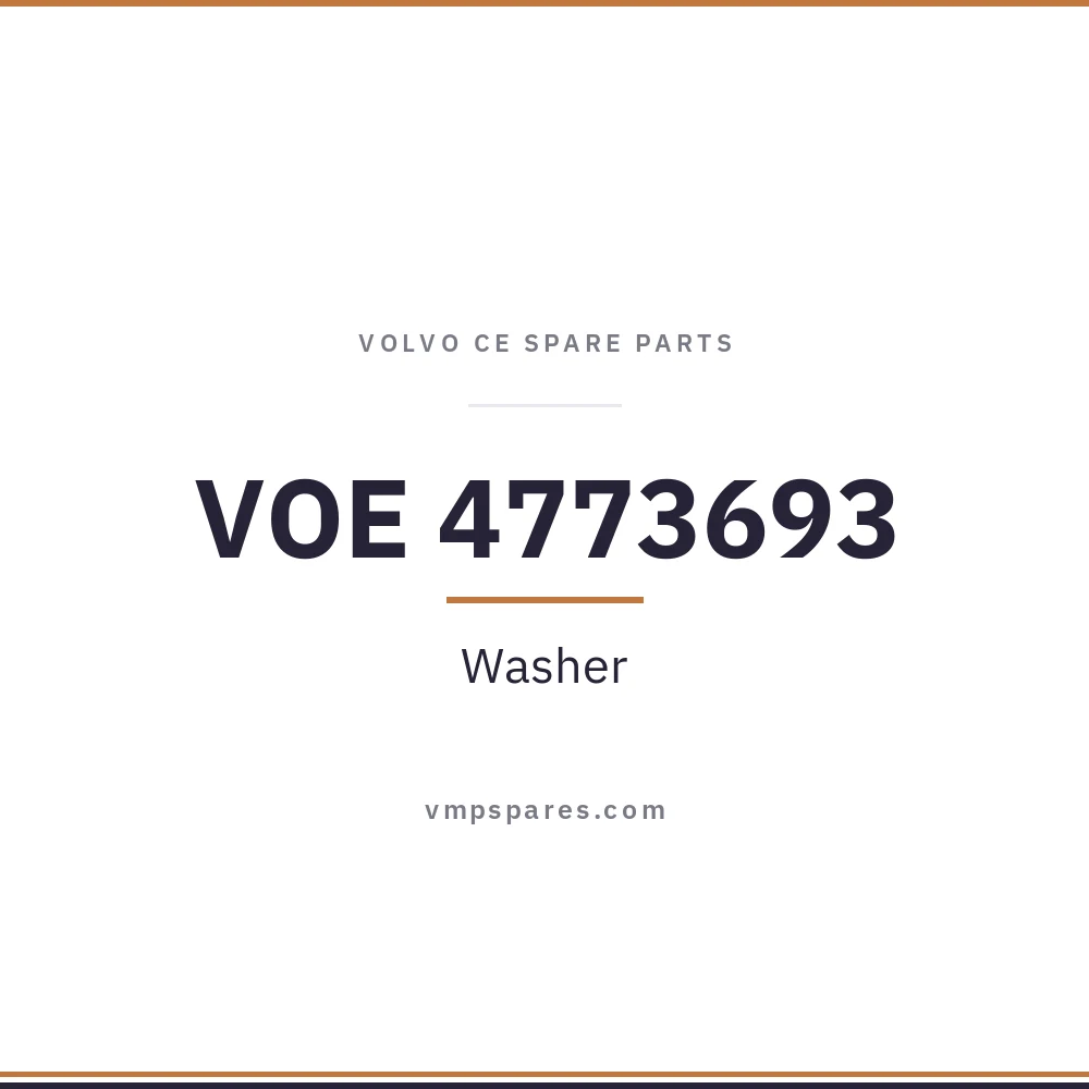 VOE 4773693 – Washer