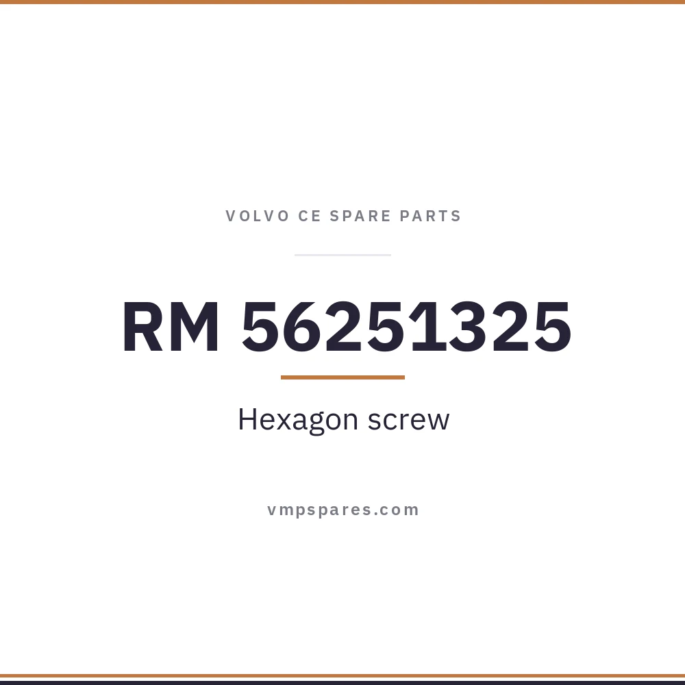 RM 56251325 – Hexagon screw