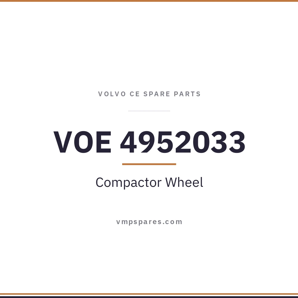 VOE 4952033 – Compactor Wheel