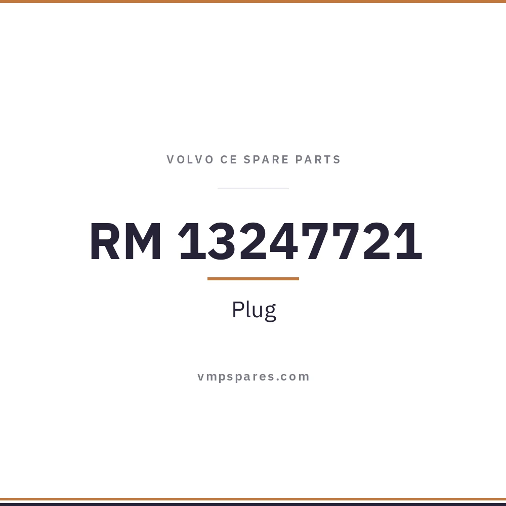 RM 13247721 – Plug