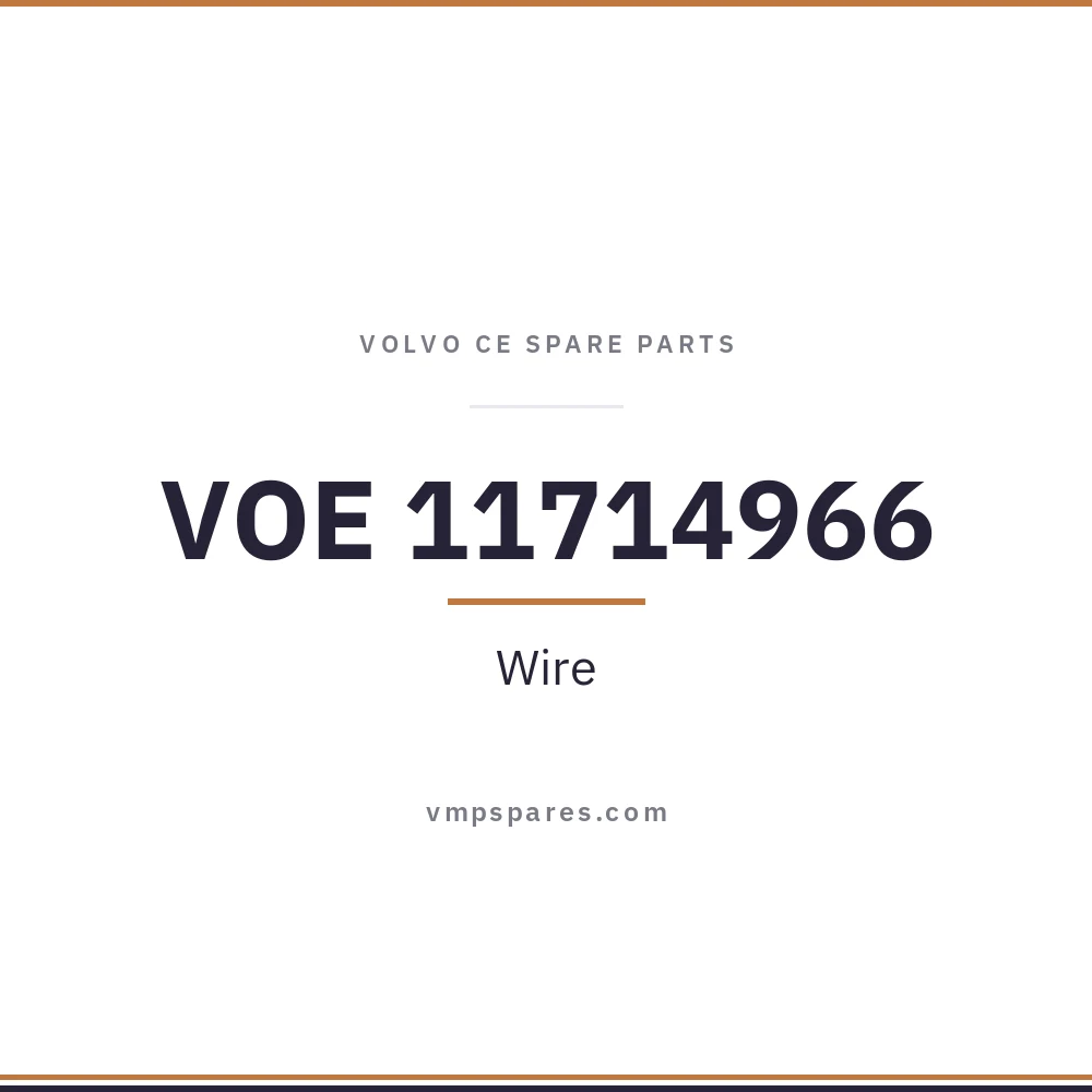 VOE 11714966 – Wire