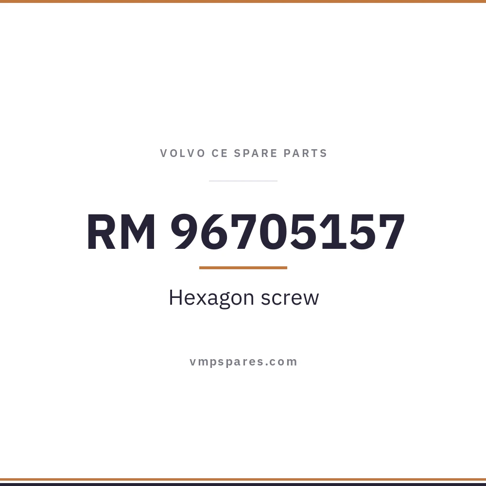 RM 96705157 – Hexagon screw