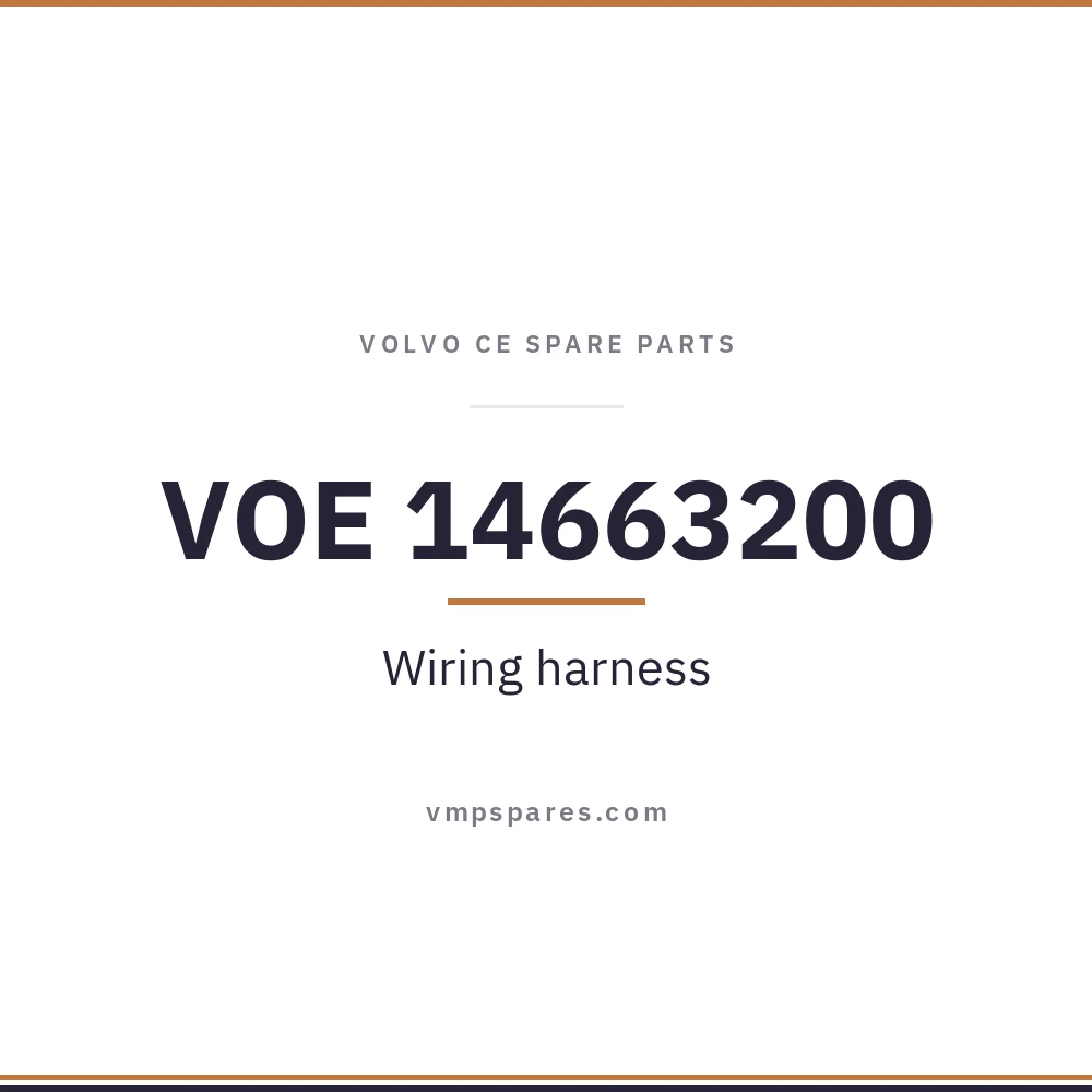 VOE 14663200 – Wiring harness