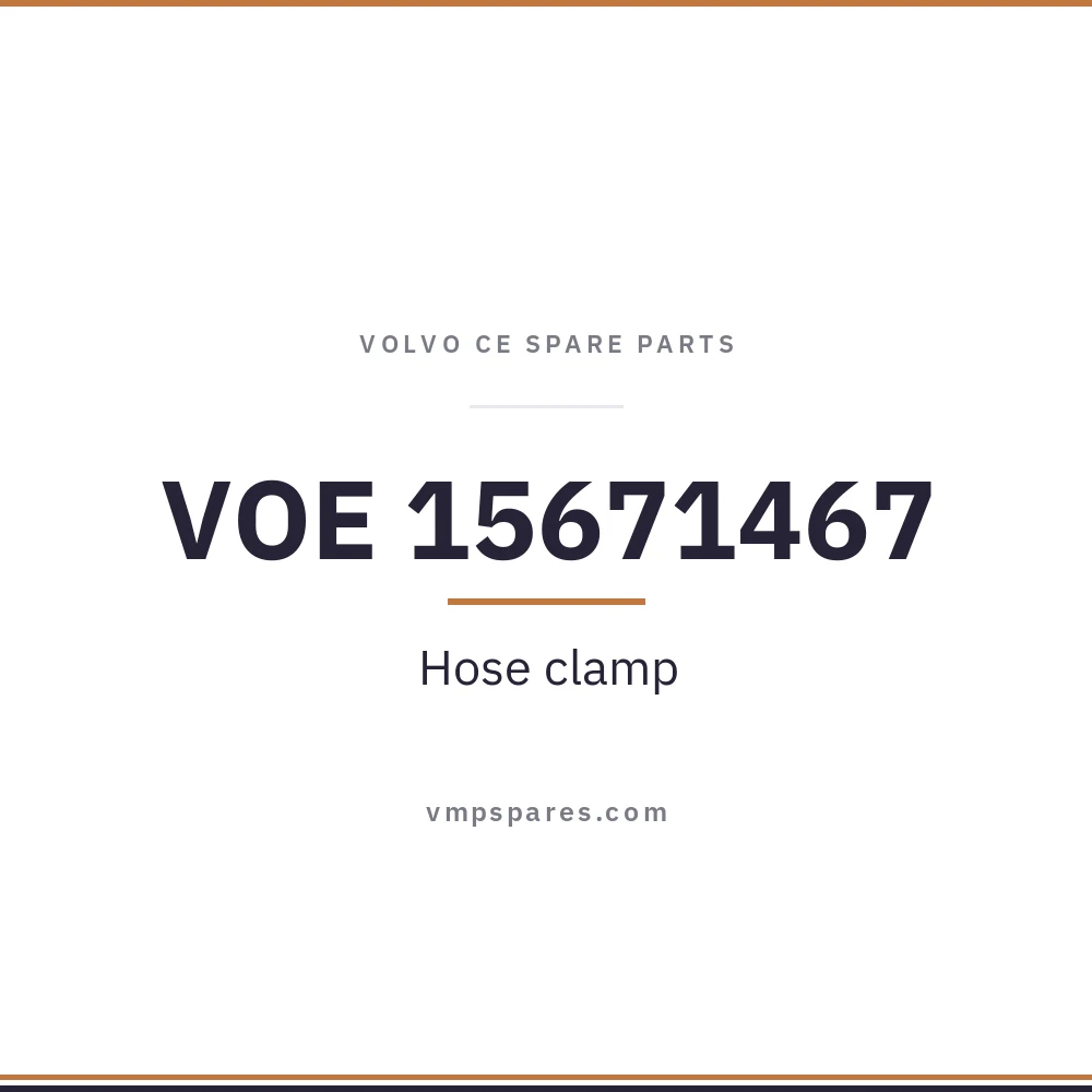 VOE 15671467 – Hose clamp