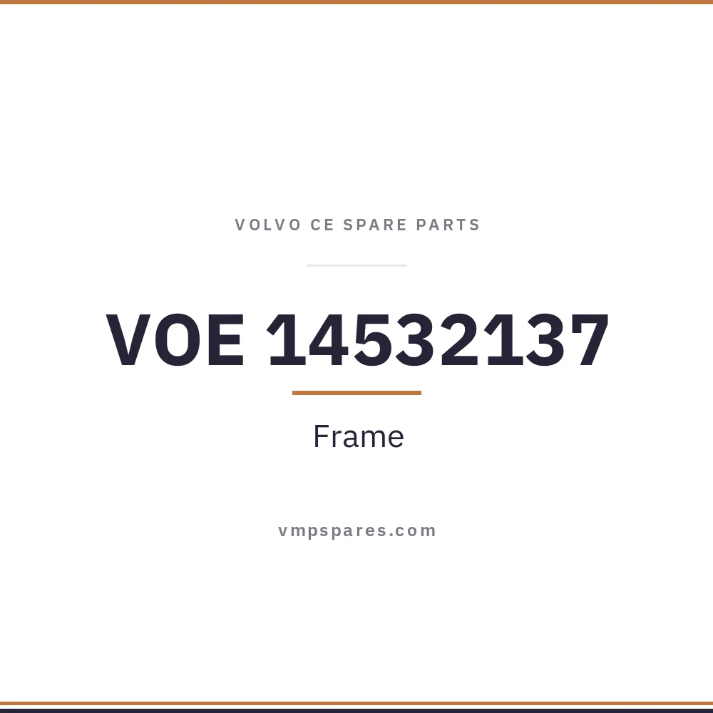 VOE 14532137 – Frame