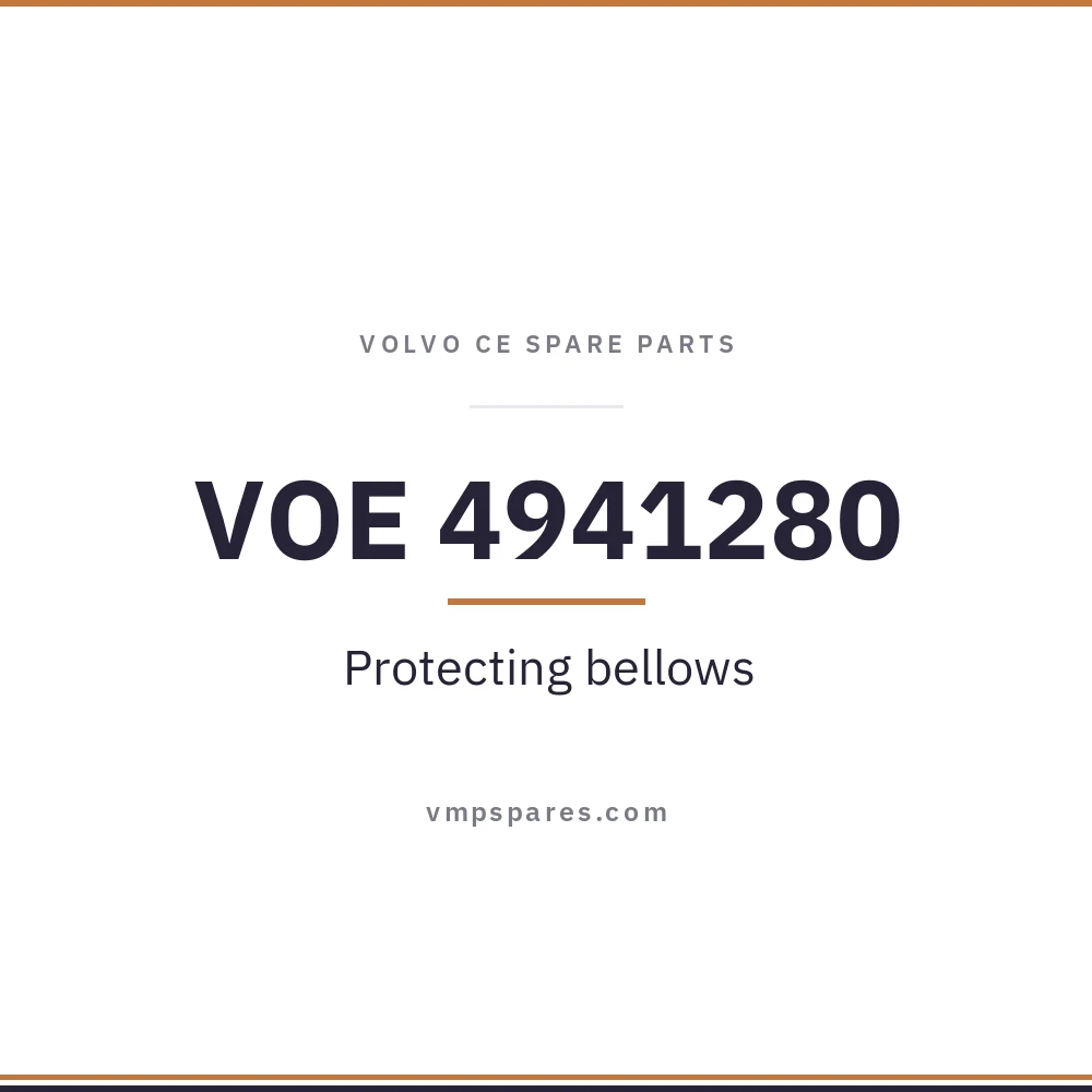 VOE 4941280 – Protecting bellows