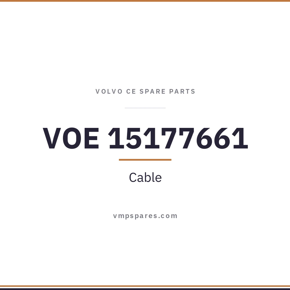 VOE 15177661 – Cable