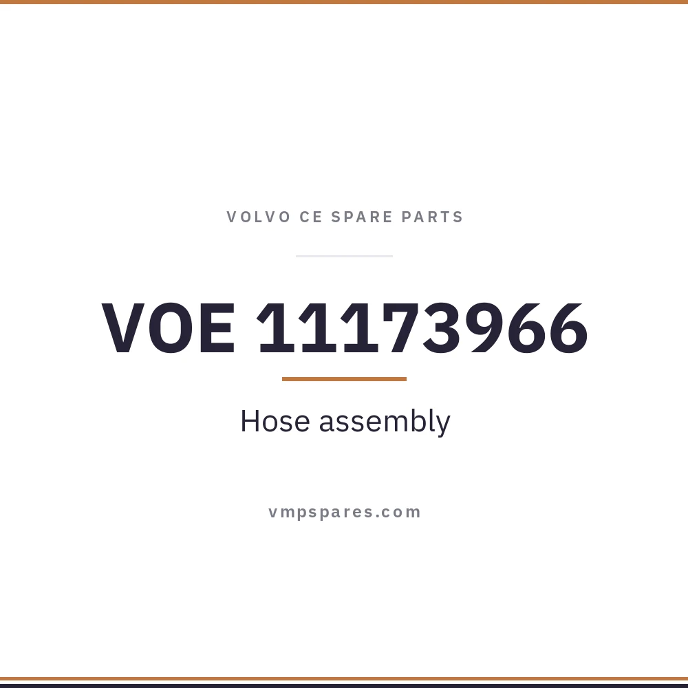 VOE 11173966 – Hose assembly