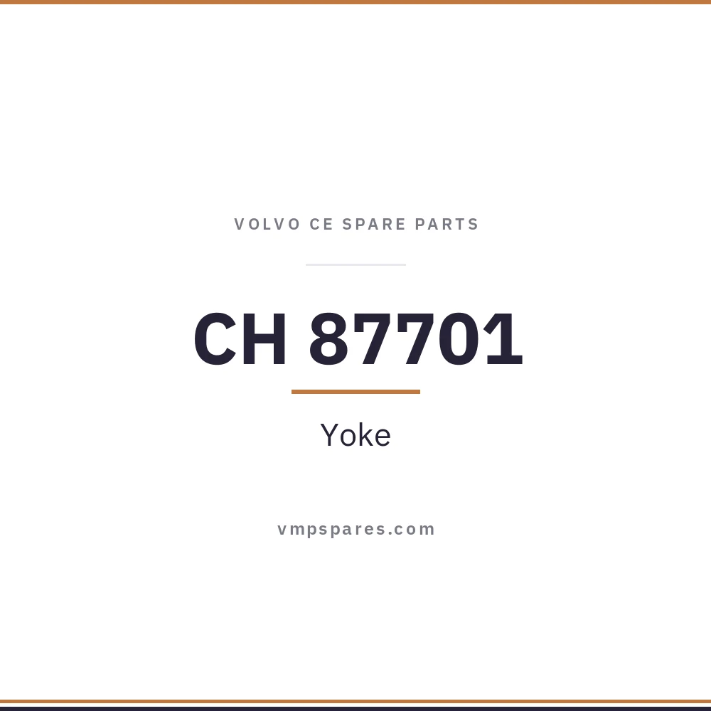 CH 87701 – Yoke