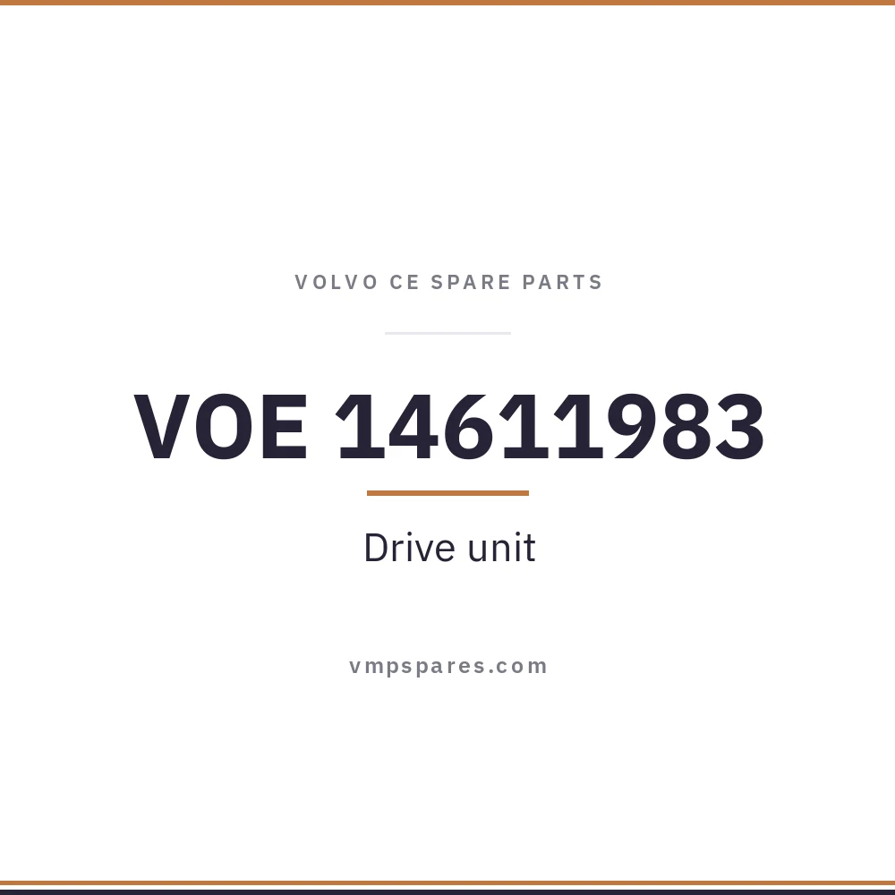 VOE 14611983 – Drive unit