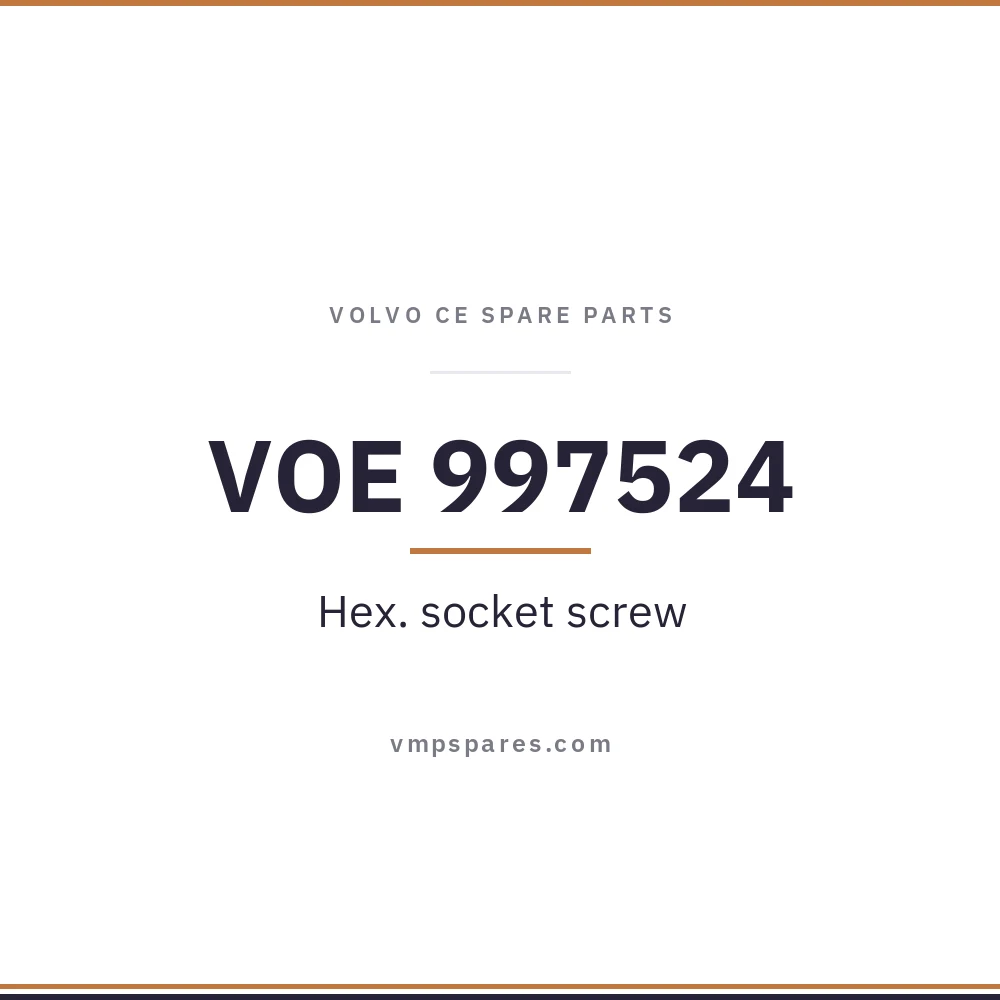 VOE 997524 – Hex. socket screw