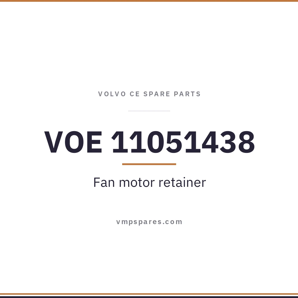 VOE 11051438 – Fan motor retainer