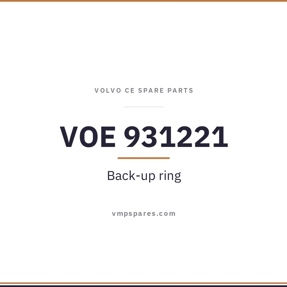 VOE 931221 – Back-up ring