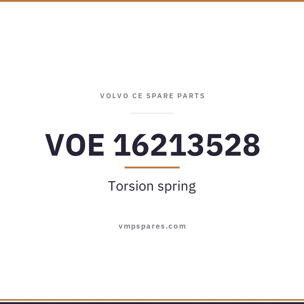VOE 16213528 – Torsion spring