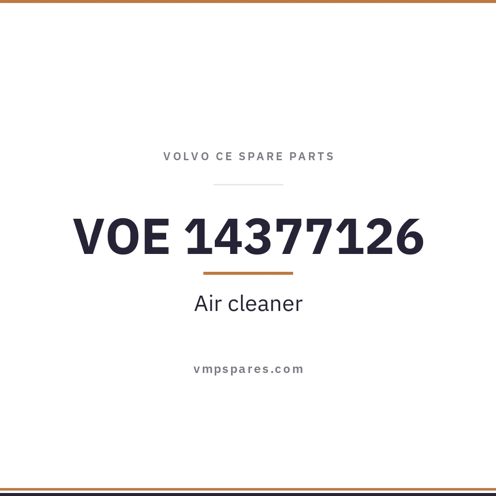 VOE 14377126 – Air cleaner
