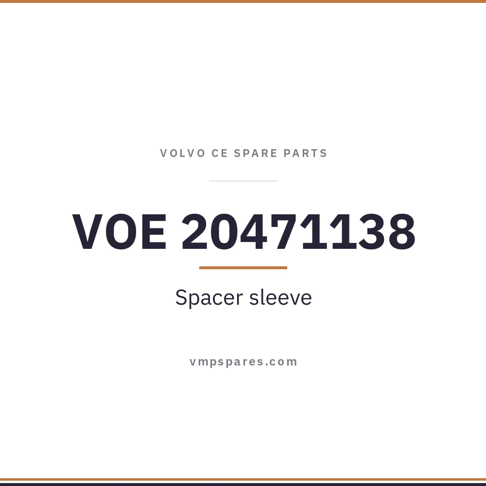 VOE 20471138 – Spacer sleeve